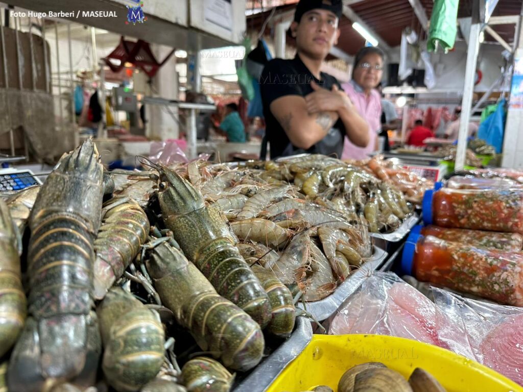 FELIZ INCREMENTO DE VENTAS A VENDEDORES DE PESCADOS Y MARISCOS EN JOJUTLA